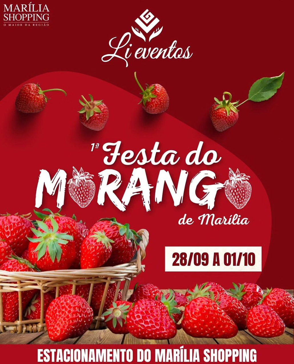 FESTIVAL DO MORANGO COM ENTRADA GRATUITA EM SP 🍓😱 Já marca todo mund