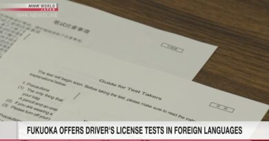 Fukuoka inicia testes para carteira de motorista comercial em idiomas estrangeiros
