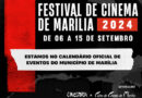 Festival de Cinema de Marília ganha status oficial no calendário municipal