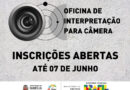 Oficina de interpretação para câmera está com inscrições abertas em Marília