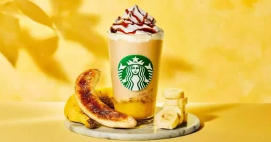 Starbucks do Japão anuncia bebida com sabor de banana caramelizada
