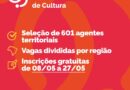 MinC (Ministério da Cultura) seleciona bolsistas para programa de formação de Agentes Territoriais da Cultura na Região de Marília