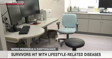 Sobreviventes do terremoto de Noto sofrem doenças relacionadas ao estilo de vida