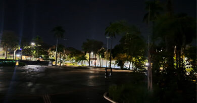 Praça São Bento fica sem iluminação e população cobra providência da Prefeitura