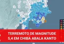 Terremoto de intensidade 4 abala Chiba e outras províncias