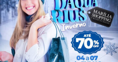 LiquidAquarius do Marília Shopping traz promoções irresistíveis com descontos que podem chegar a 70%