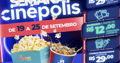 Cinépolis do Marília Shopping promove uma semana com ingressos a preços promocionais