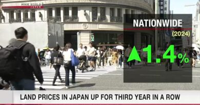 Preço médio de terrenos no Japão sobe pelo terceiro ano consecutivo