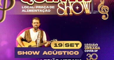 Marília Shopping promove tributo acústico à Legião Urbana