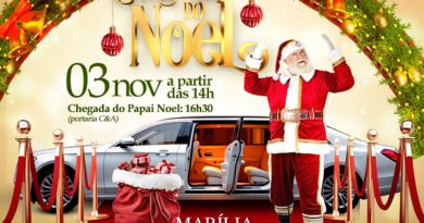 Marília Shopping abre a temporada de sonhos em 3 de novembro com a chegada do Papai Noel