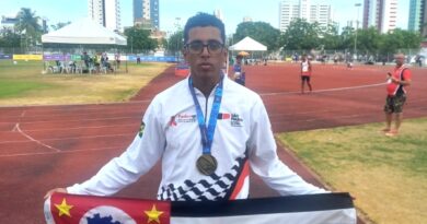 Atleta de Marília, Lucas Ferreira, conquista medalha de ouro no lançamento de disco nos Jogos da Juventude