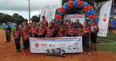 I CAMPEONATO BRASILEIRO DE SOFTBOL SUB 11 OCORREU COM MUITA CHUVA