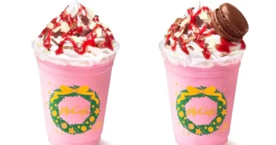 McDonald’s anuncia novas bebidas de morango e chocolate no Japão