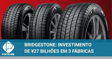 Bridgestone fará investimento bilionário em 3 fábricas do Japão