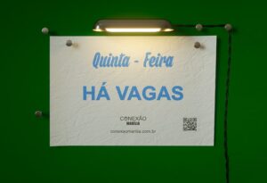 VAGAS PARA QUINTA-FEIRA 14/11/2024 