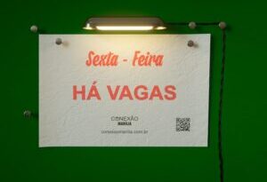 VAGAS PARA SEXTA-FEIRA 29/11/2024 