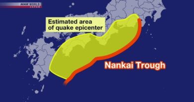 Risco de um megaterremoto na Fossa de Nankai em 30 anos aproxima-se de 80%