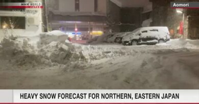 Meteorologia prevê neve intensa para o norte e leste do Japão