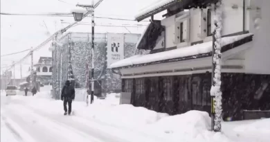 Fim de semana será de frio intenso, com risco de chover e nevar em Tóquio no domingo