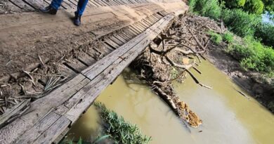 Prefeitura recupera pontes na zona Rural