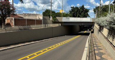 Após troca da iluminação, viaduto da rua Bahia terá nova pintura