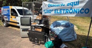 Meio Ambiente: Mais de três toneladas de lixo eletrônico foram recolhidas no centro da cidade