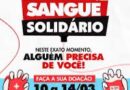 Campanha de doação de sangue em prol ao Hemocentro tem bom movimento