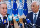 Na UE, Guterres destaca preocupações com Ucrânia, Gaza e crise climática