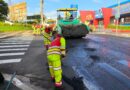 Prefeitura finaliza recape na avenida José Camargo de Oliveira