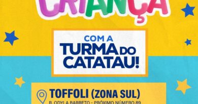 Prefeitura realiza Espaço da Criança com Turma do Catatau neste domingo