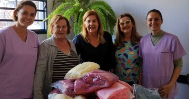 Campanha Bebê Quentinho destina 200 mantas à Gota de Leite e USFs