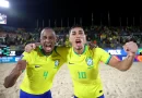 Brasil goleia Espanha e vai enfrentar Portugal na semifinal do Mundial de Beach Soccer