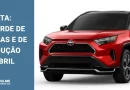 Toyota, Honda e Nissan divulgam relatórios de produção e vendas de abril