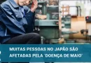 Pesquisa: 45% das pessoas no Japão sofrem com a ‘doença de maio’
