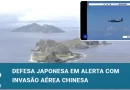 Helicóptero chinês viola espaço aéreo japonês nas proximidades das ilhas Senkaku