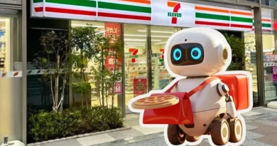 Lojas de conveniência no Japão usam robôs para entregas