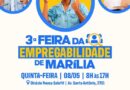 3ª Feira da Empregabilidade será realizada, nesta quinta (8), no Ginásio Neusa Galetti