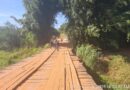 Antiga reivindicação da população, ponte em estrada rural de Rosália começa a ser recuperada