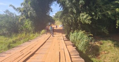 Antiga reivindicação da população, ponte em estrada rural de Rosália começa a ser recuperada