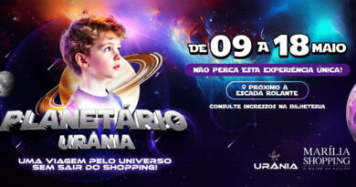 Planetário Urânia transforma o Marília Shopping em uma janela para o universo