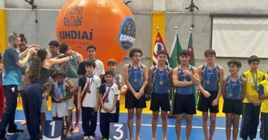 Equipe masculina de ginástica artística de Marília conquista terceira colocação em competição estadual