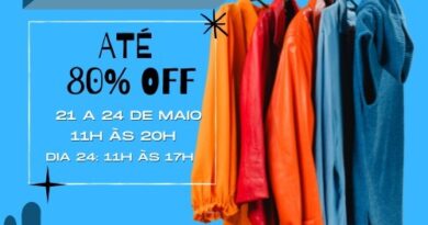 Outlet Solidário em Marília arrecada fundos para a AMEI