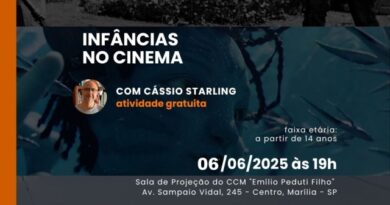 Secretaria da Cultura tem inscrições abertas para oficina “Infâncias no Cinema”