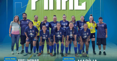 Futsal Feminino da SELJ Marília decide o título da Copa Record 2025 em casa