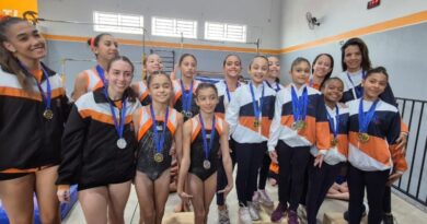 Ginástica artística feminina de Marília conquista primeira e segunda colocação geral na Etapa II do Troféu Destaque da Liga Polo-Oeste