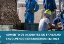 Mais de 6 mil trabalhadores estrangeiros sofreram acidentes de trabalho no Japão em 2024