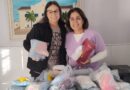 Parturientes e bebês da Gota ganham kits de inverno