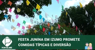 Festa junina e festival cultural internacional em Izumo