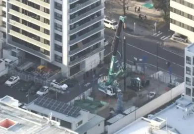 De novo, uma bomba não detonada em obra de edifício em Nagoia