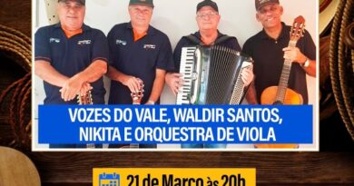 Noite da Viola leva tradição da música sertaneja raiz a Padre Nóbrega neste sábado (21)